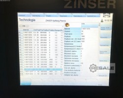 Maschine: ZINSER 2425-I CNC Plasmaschneidanlagen